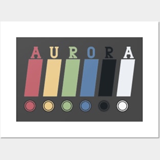 AURORA Posters and Art